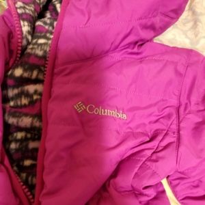 Columbia 4T Jacket, Purple, Reversible $26